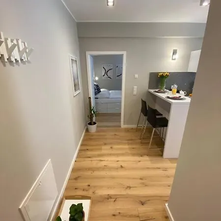 Zentrales Mit Großer Moderner Küche Apartment