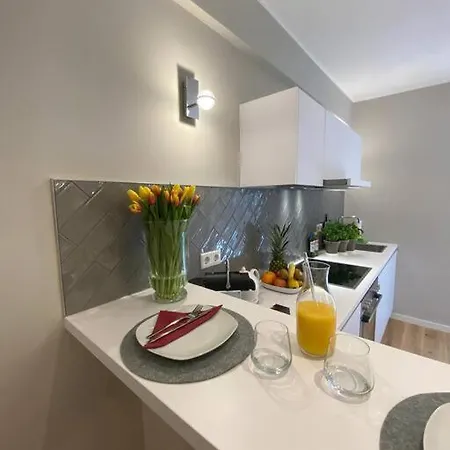 Zentrales Mit Grosser Moderner Kueche Eg2 * Dusseldorf
